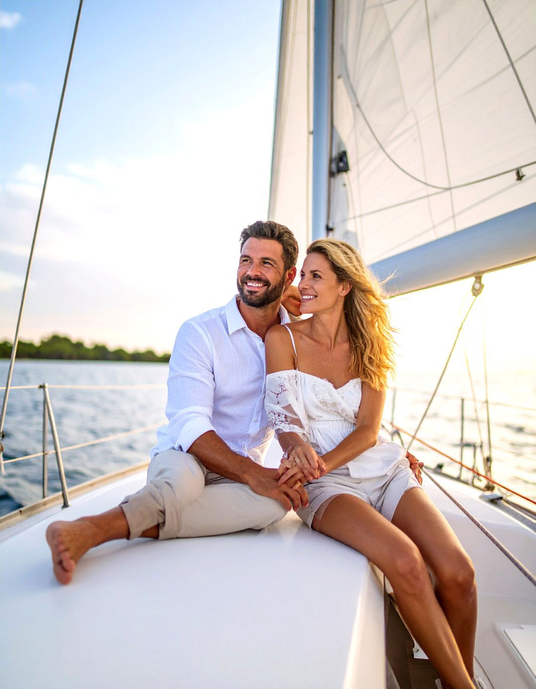 Sailboat on the Water Photoshoot - 30 outdoor photoshoot ideas