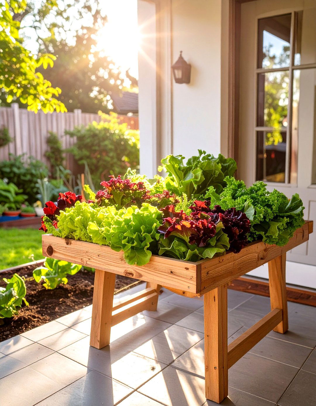 Salad Table Small Backyard Vegetable Garden - 30 small backyard backyard vegetable garden ideas