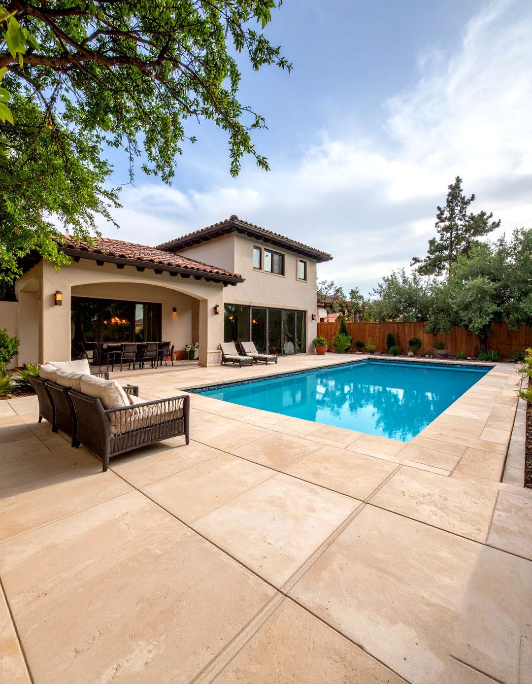 30 Modern Backyard Concrete Patio Ideas for Your Home