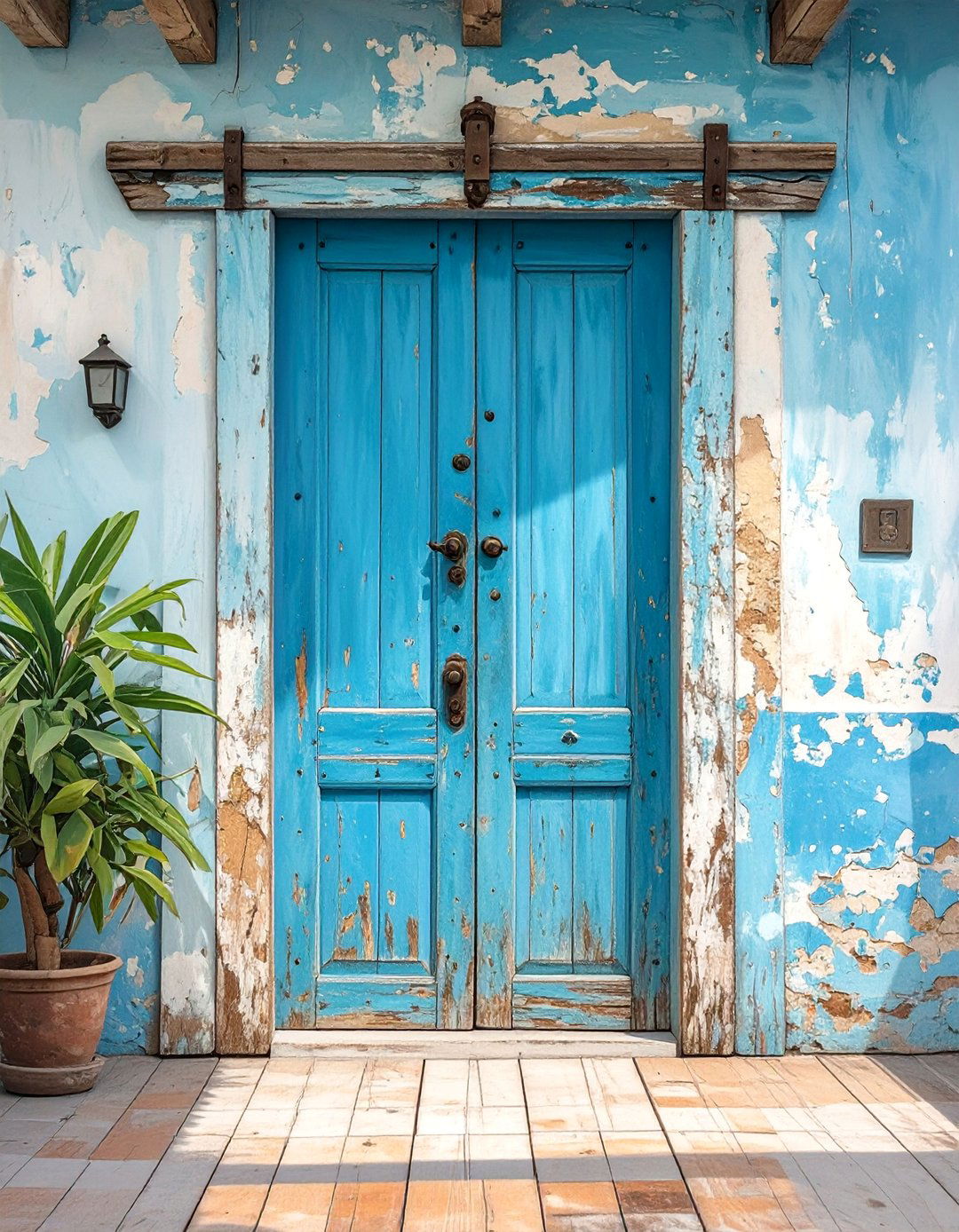 Salvaged Doors for an Eclectic Style - 30 alternative to closet door ideas