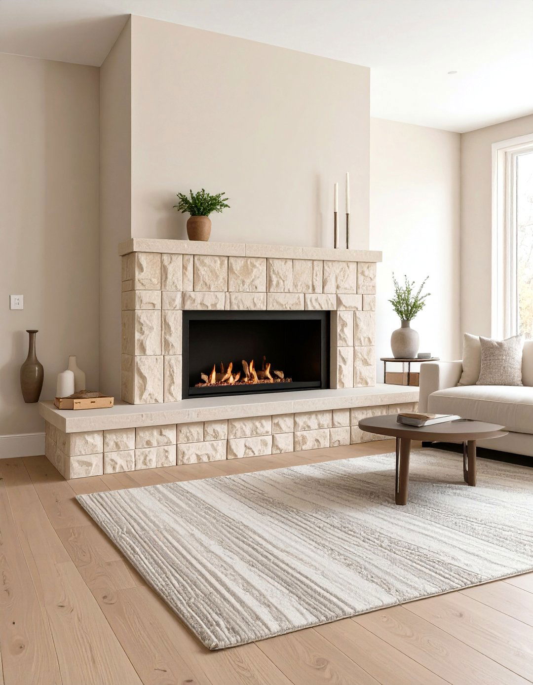 Sandstone Block Simulation - 30 broom wall paint ideas