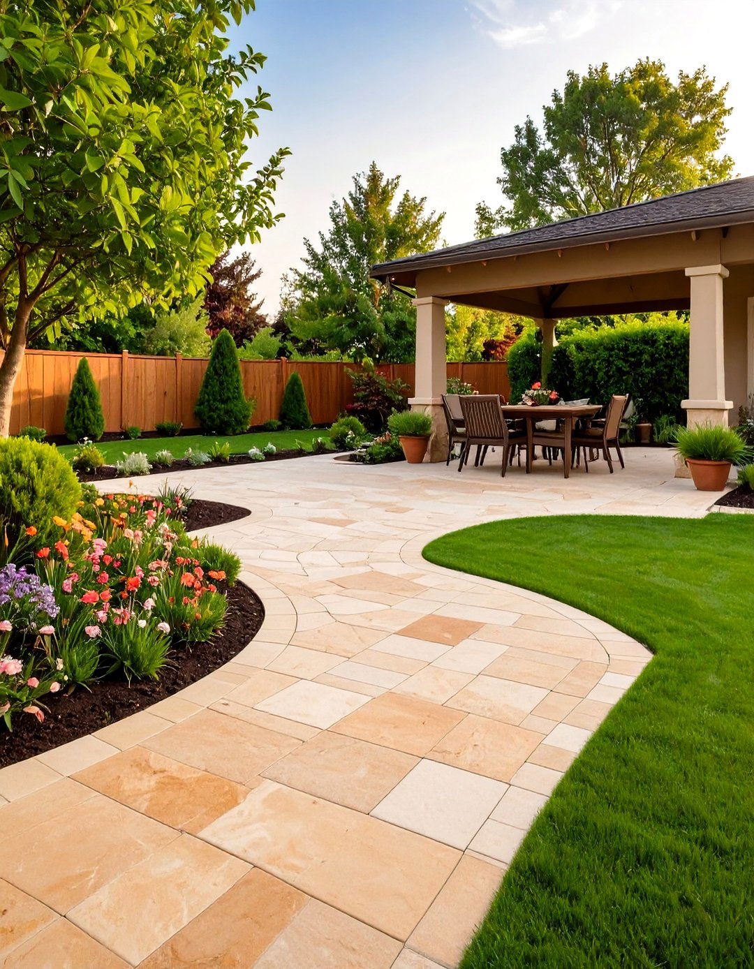 30 Durable Patio Paver Ideas for a Modern Backyard - We Love Home Blog