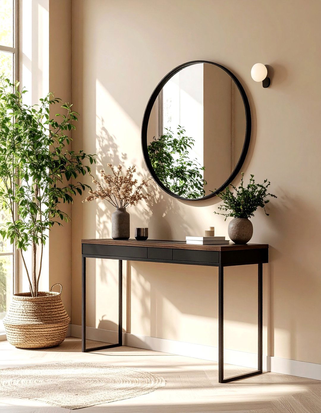 Sandy Beige Entryway - 30 2025 paint color trends