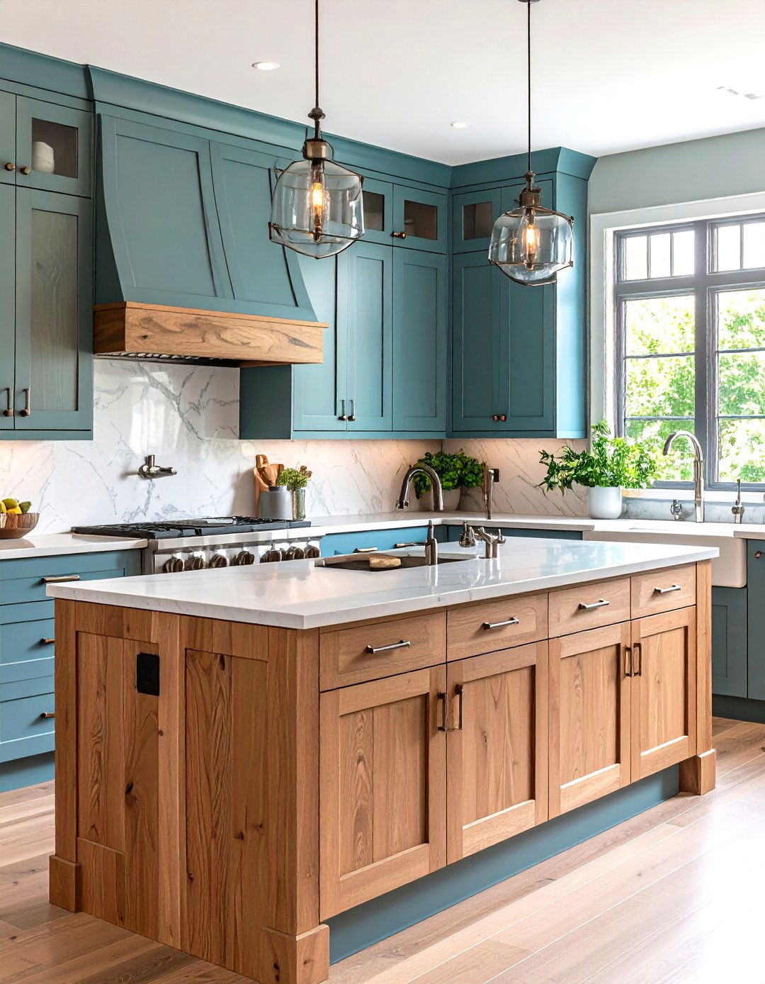 Satin Nickel Kitchen Bar Pulls - 30 kitchen hardware ideas