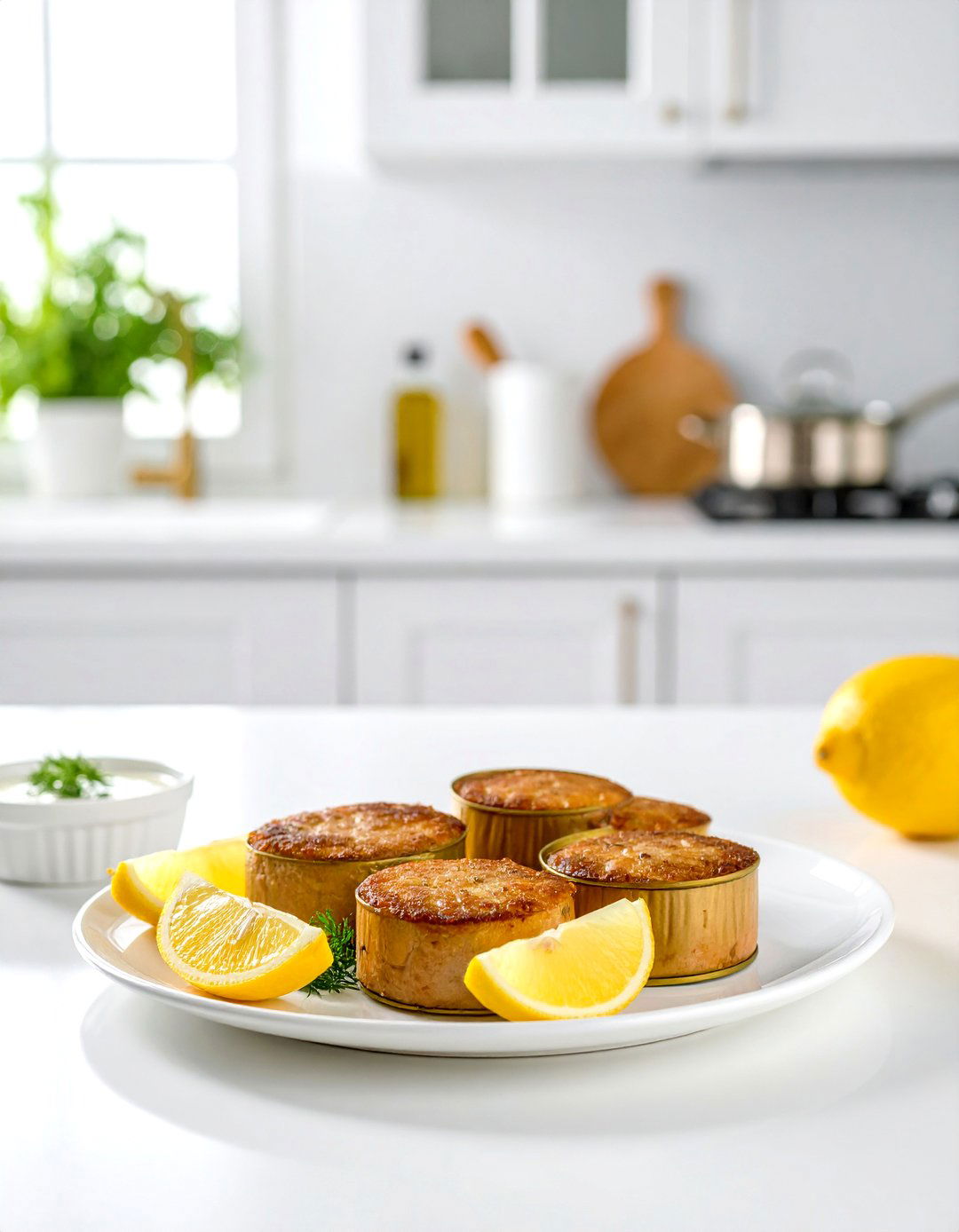 Savory Canned Salmon Patties - 30 pantry dinner ideas