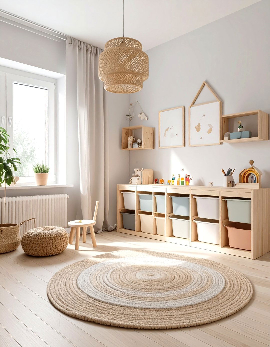 Scandinavian Childrens Playroom - 30 interior design training ideas