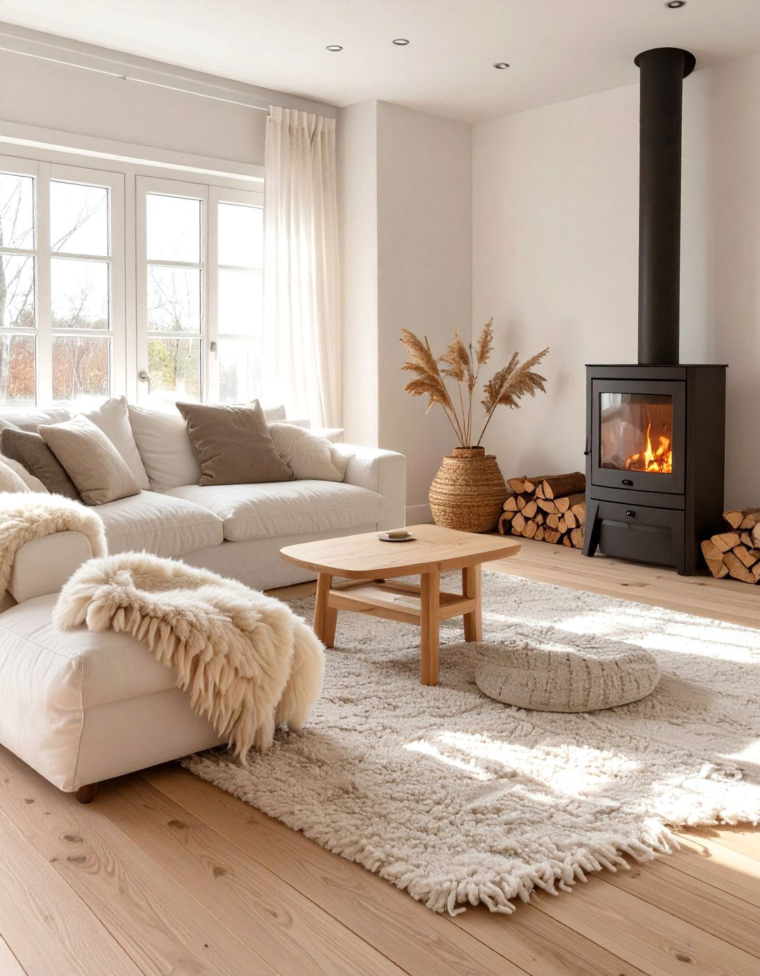 Scandinavian Country Living Room - 30 country living room ideas