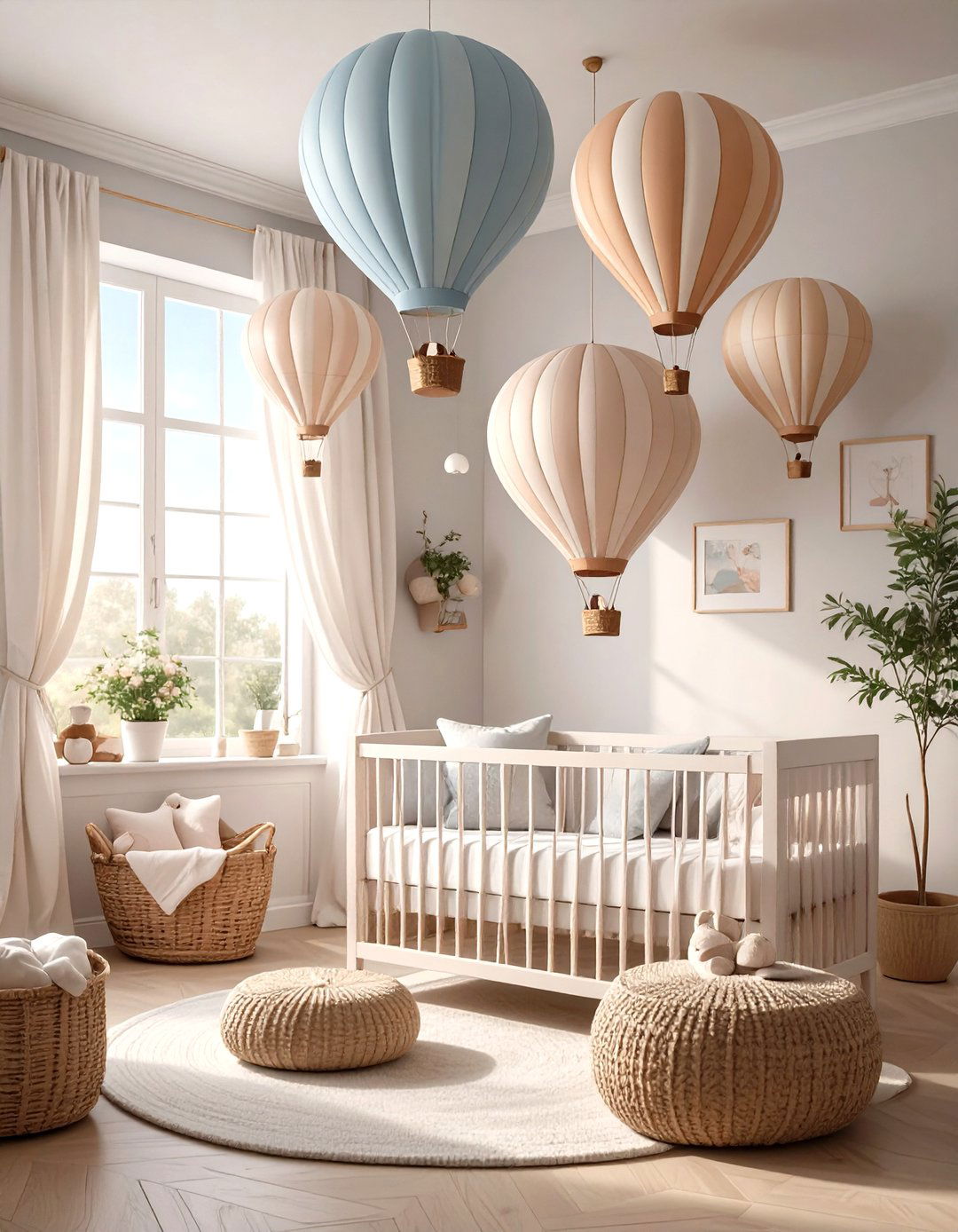 Scandinavian Forest Nursery - 30 nursery ideas neutral