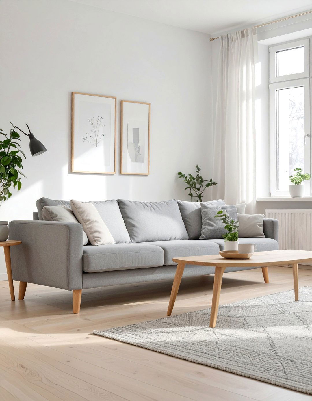 Scandinavian Functionalism - 30 how to design a living room with large furniture ideas
