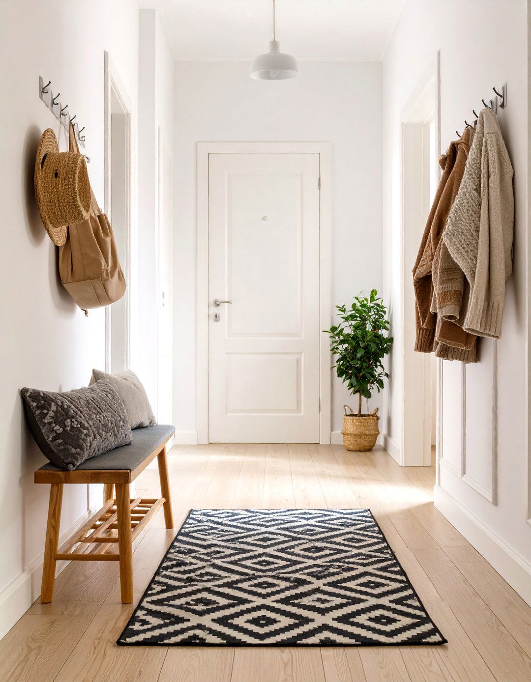 Scandinavian Hallway Style - 30 hallway decorating ideas