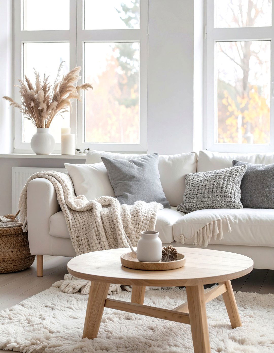 Scandinavian Hygge Living Room - 30 modern luxury modern living room design ideas