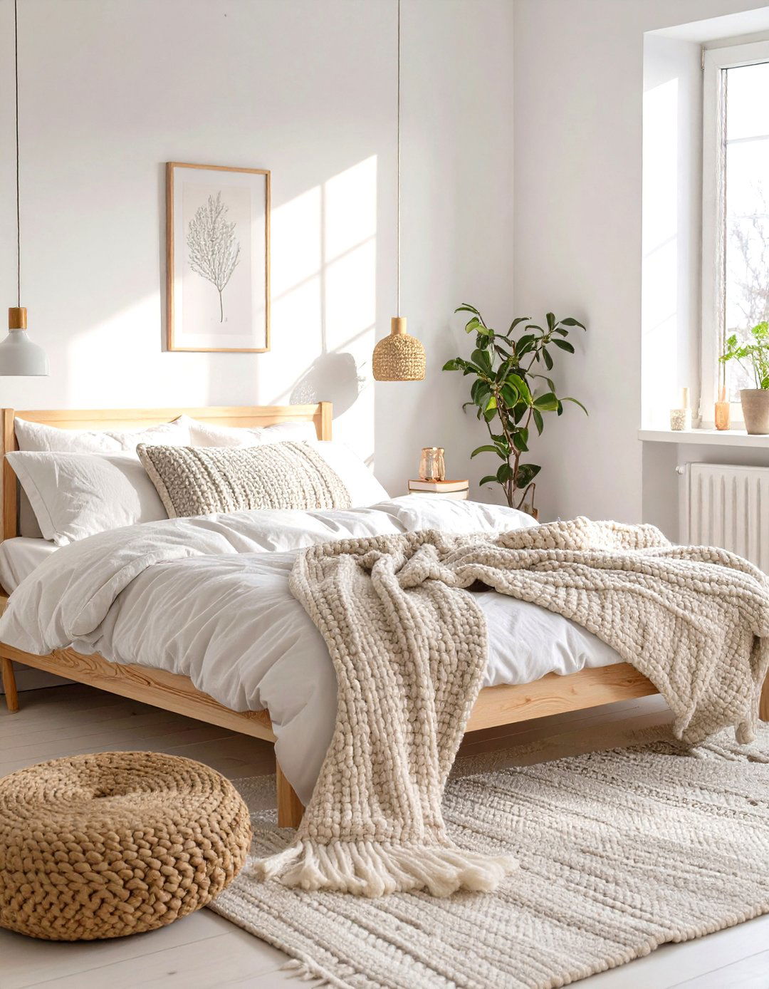 Scandinavian Inspired Bedroom - 30 cute bedroom ideas