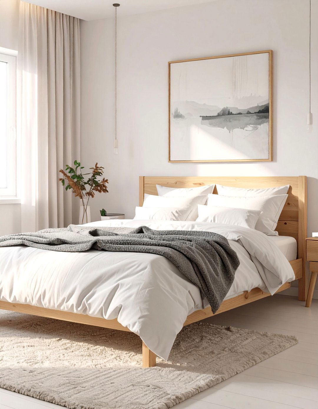 Scandinavian Inspired Bedroom Retreat - 30 free home design ideas