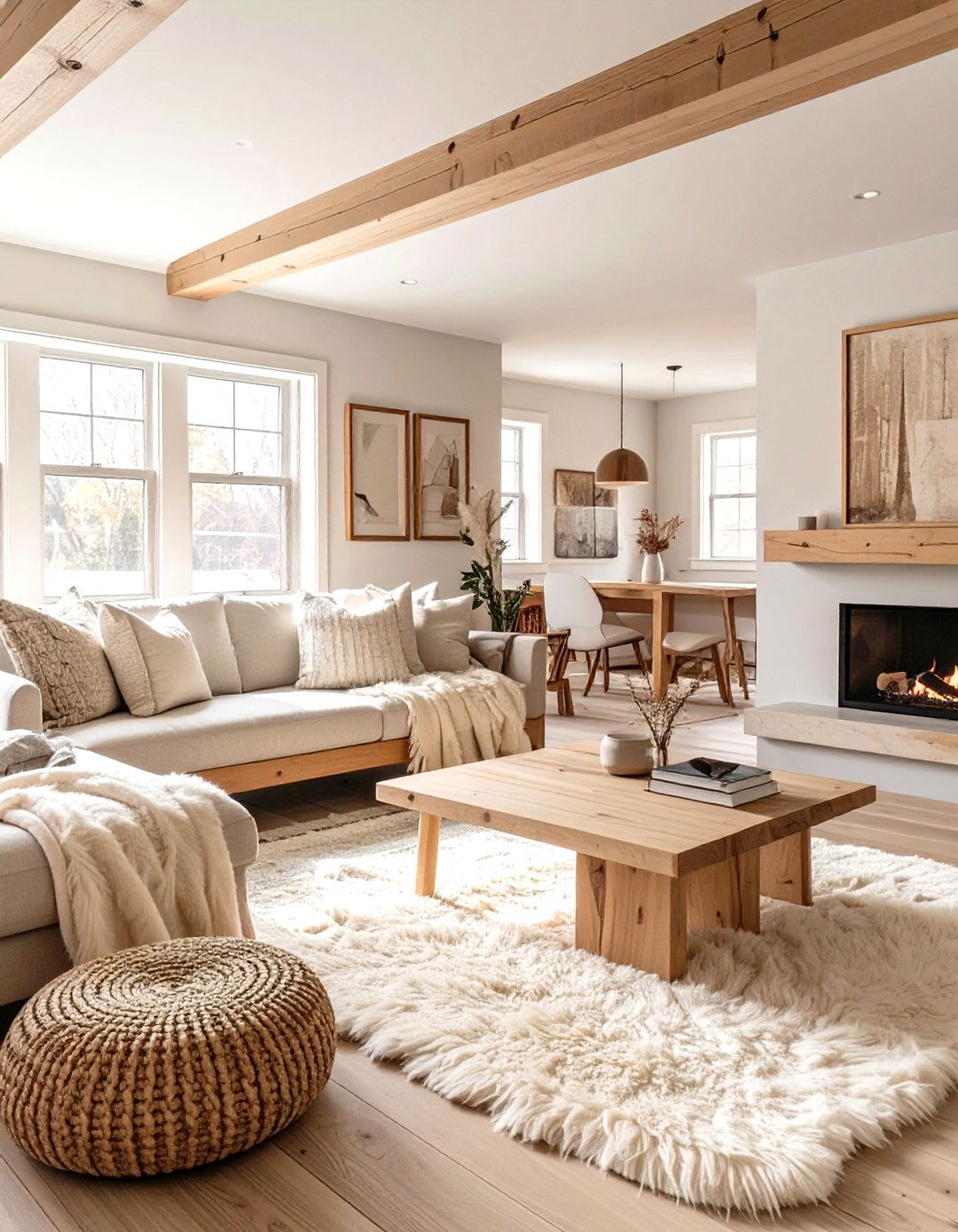 Scandinavian Inspired Bright Basement - 30 basement family room ideas