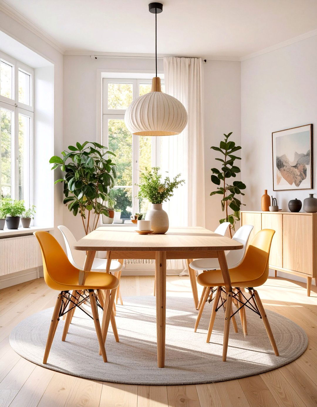 Scandinavian Inspired Dining Room - 30 casual dining room ideas