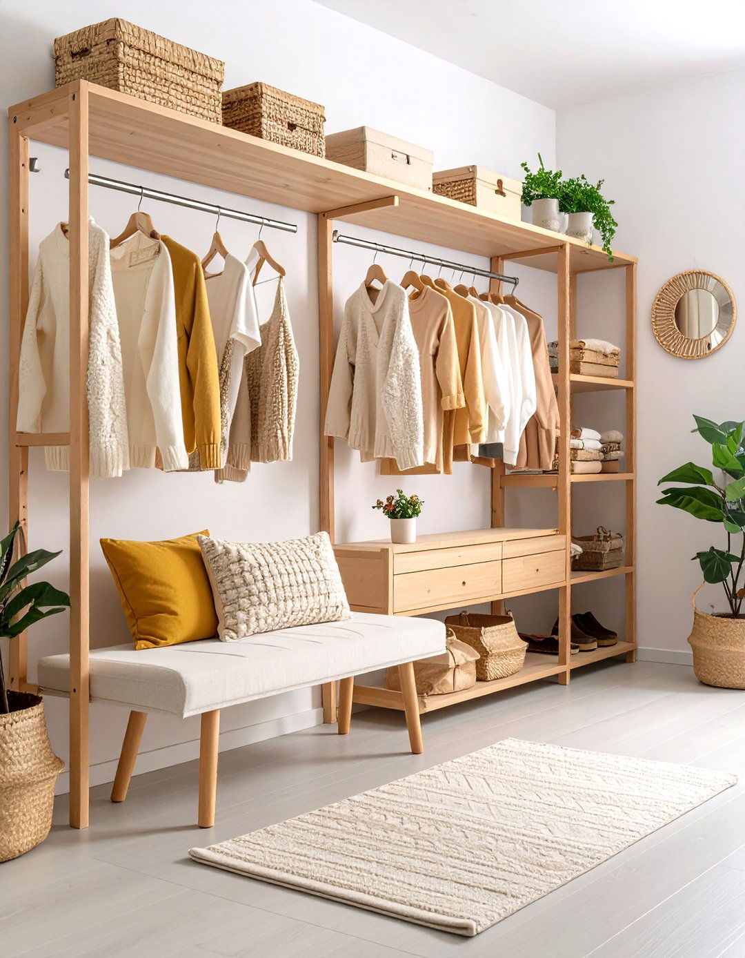 Scandinavian Inspired Entryway Closet Simplicity - 30 entryway closet ideas