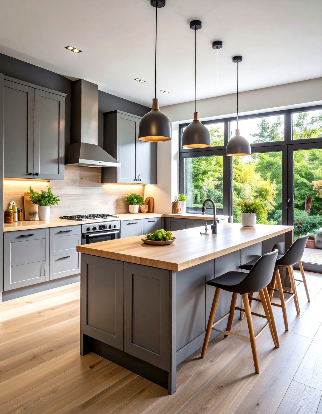 30 Best Gray Kitchen Ideas for a Sleek Modern Interior - We Love Home Blog