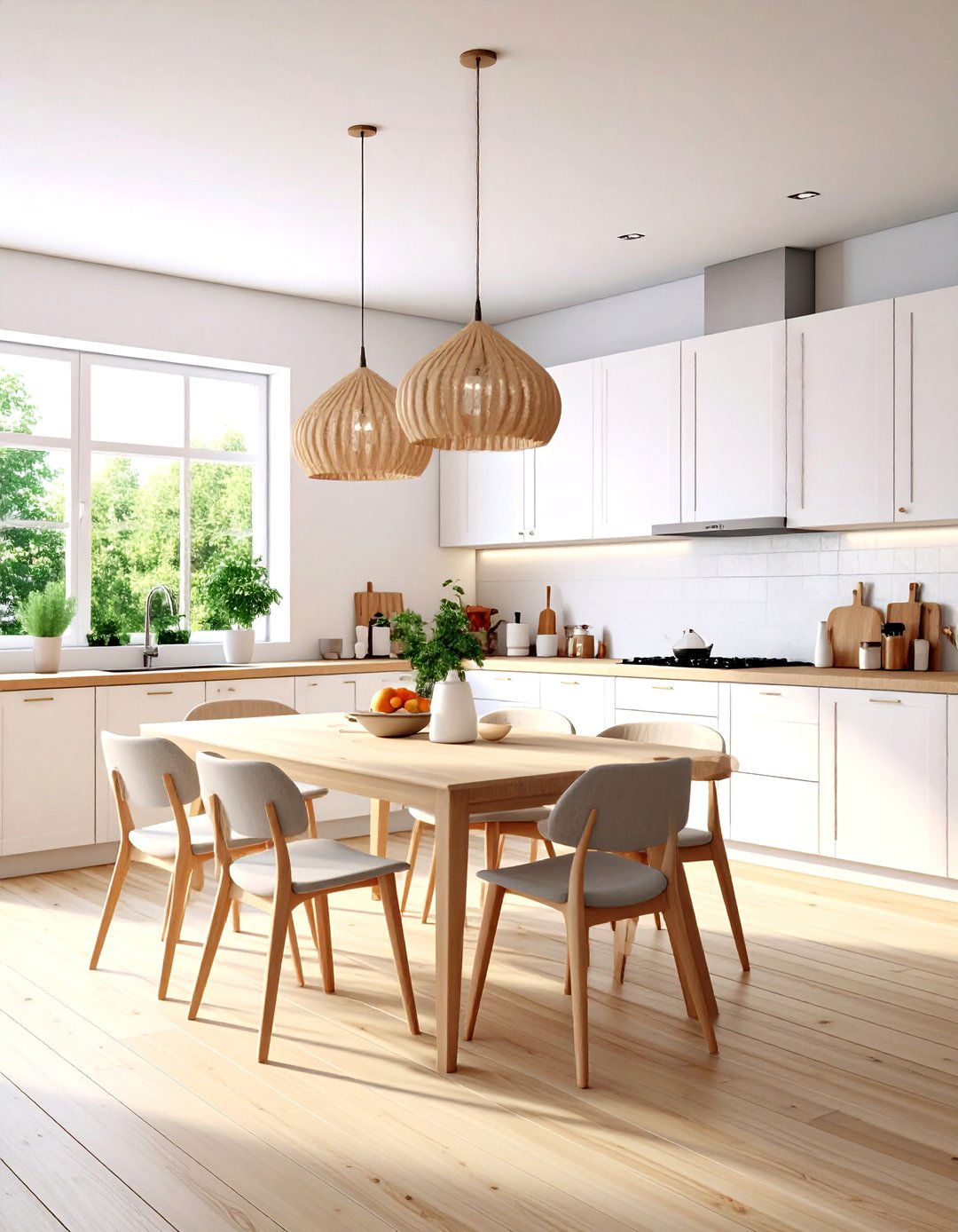 Scandinavian Inspired Kitchen Dining Room - 30 kitchen dining room ideas