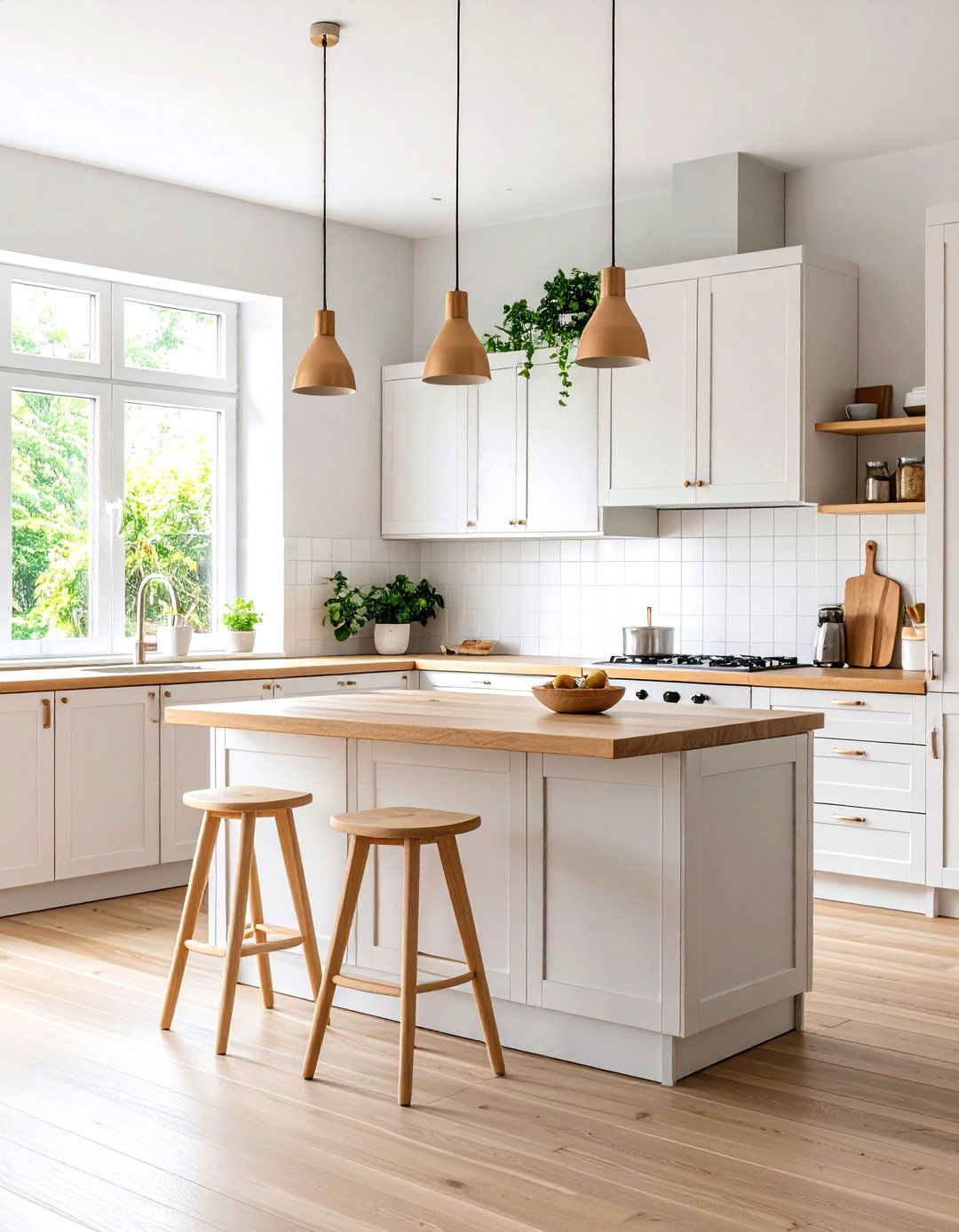 Scandinavian Inspired Light Gray Kitchen - 30 gray kitchen cabinets ideas