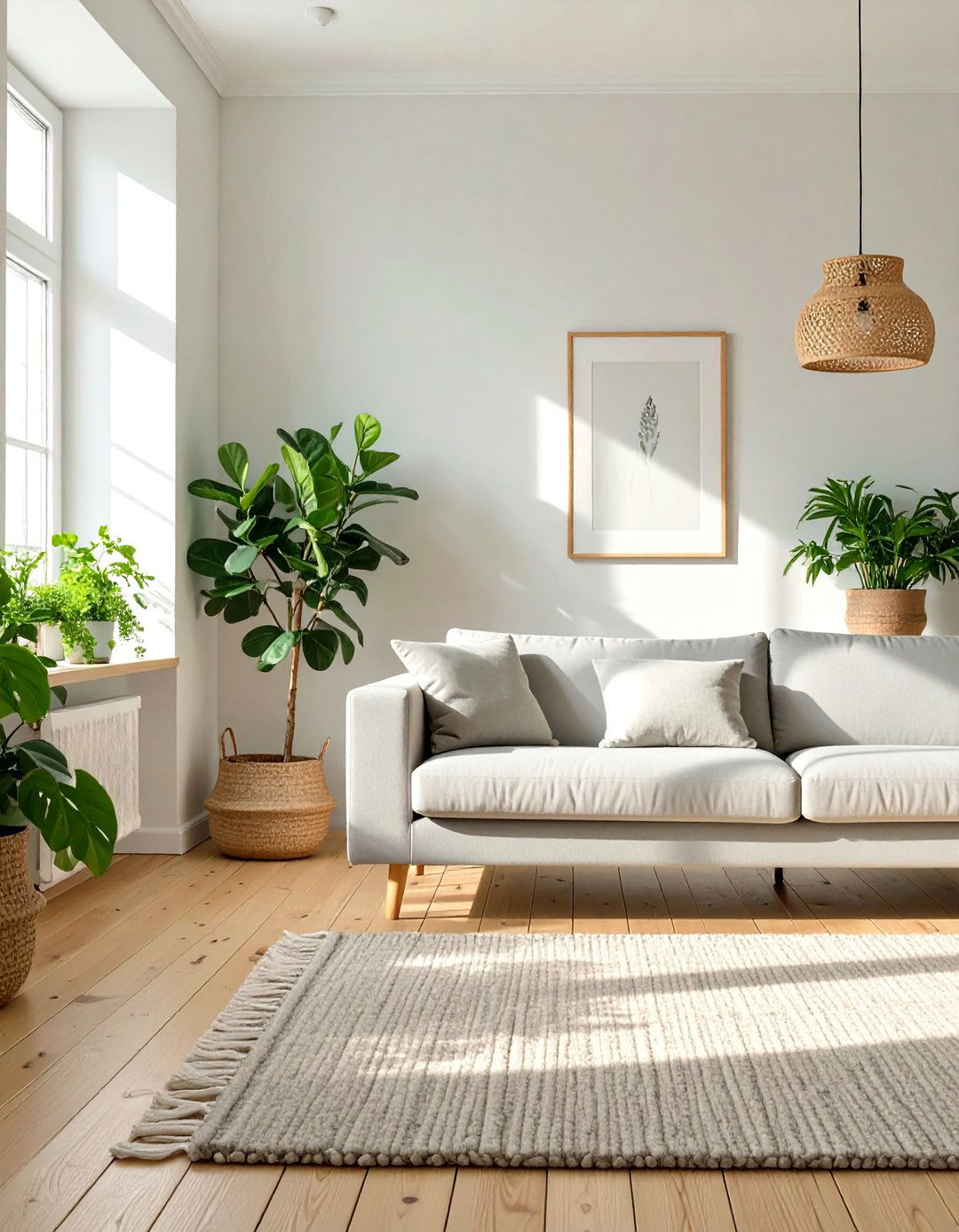 Scandinavian Inspired Living Room - 30 interior design for a minimalist home ideas