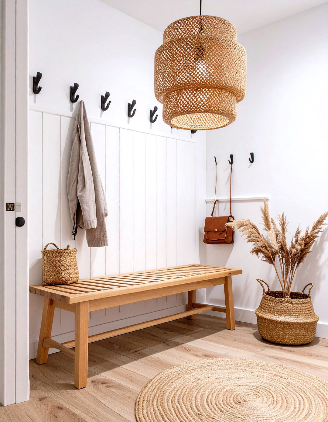 Scandinavian Inspired Mudroom Design - 30 modern mudroom ideas