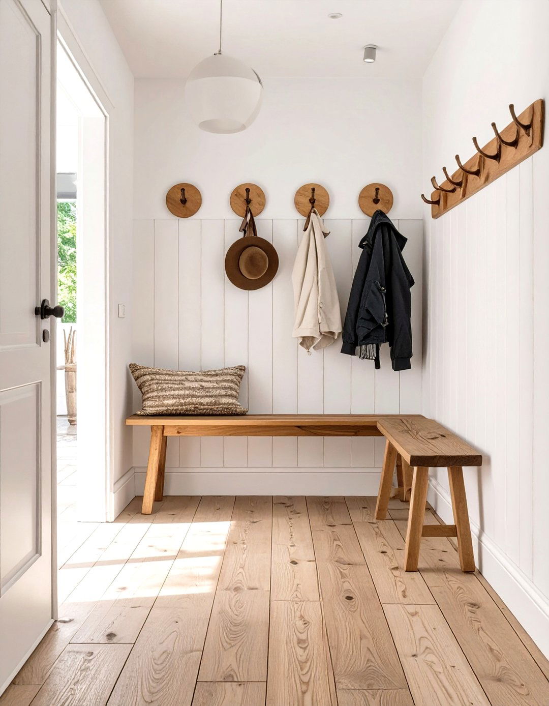 Scandinavian Inspired Mudroom - 30 mudroom inspiration