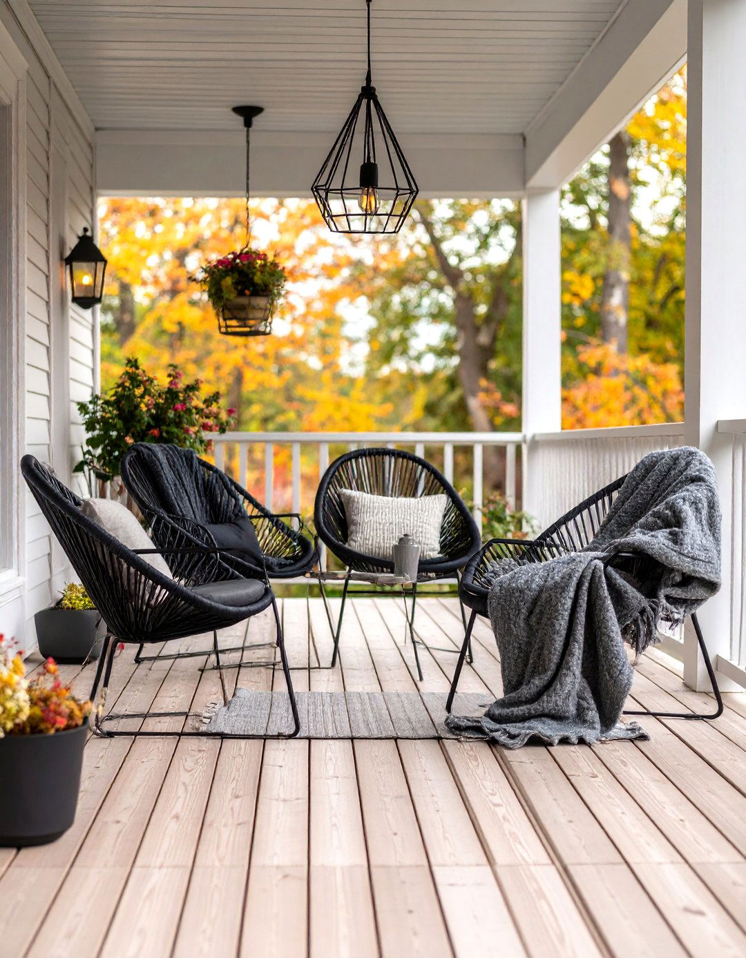 Scandinavian Inspired Porch - 30 31 modern front porch ideas