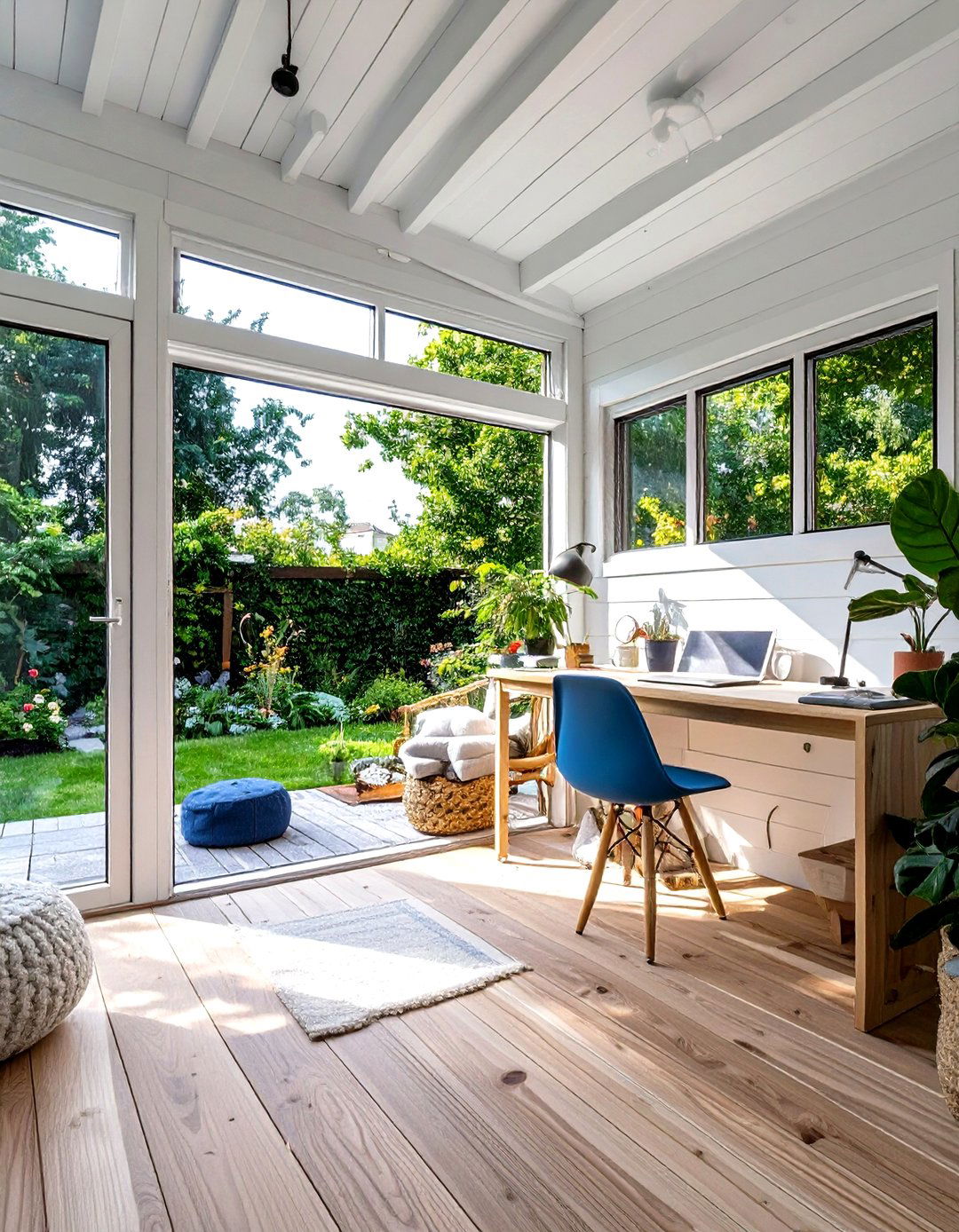 Scandinavian Inspired Shed Office - 30 shed office ideas
