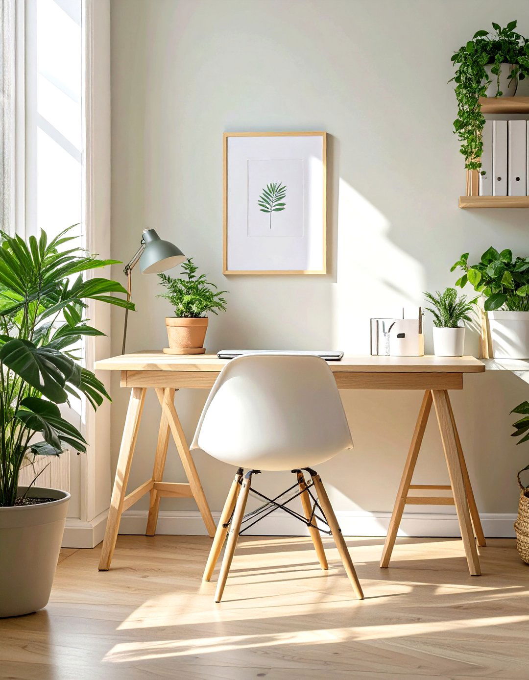 Scandinavian Inspired Simplicity - 30 small office interior design ideas