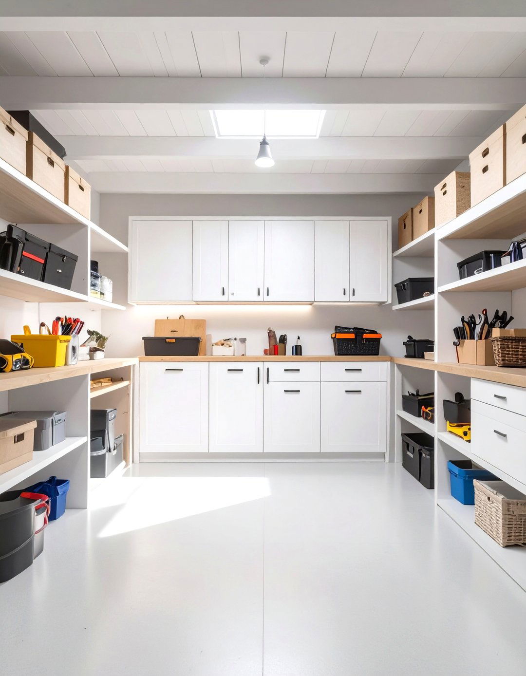 Scandinavian Inspired Storage Solution - 30 cool garage makeover ideas
