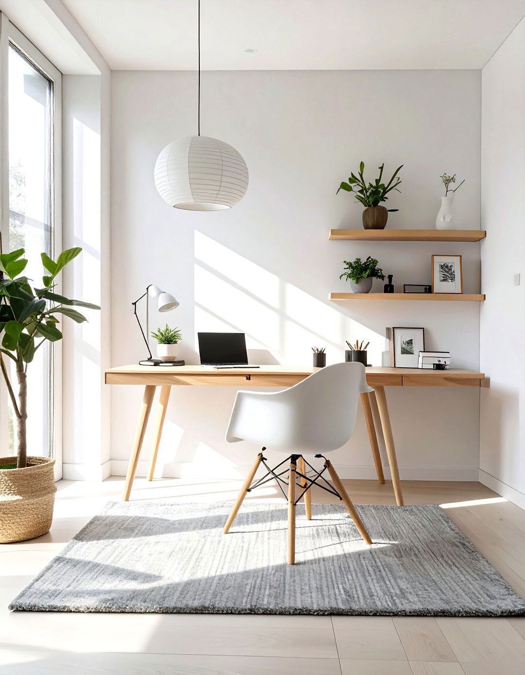 Scandinavian Inspired Work Office - 30 work office decor ideas