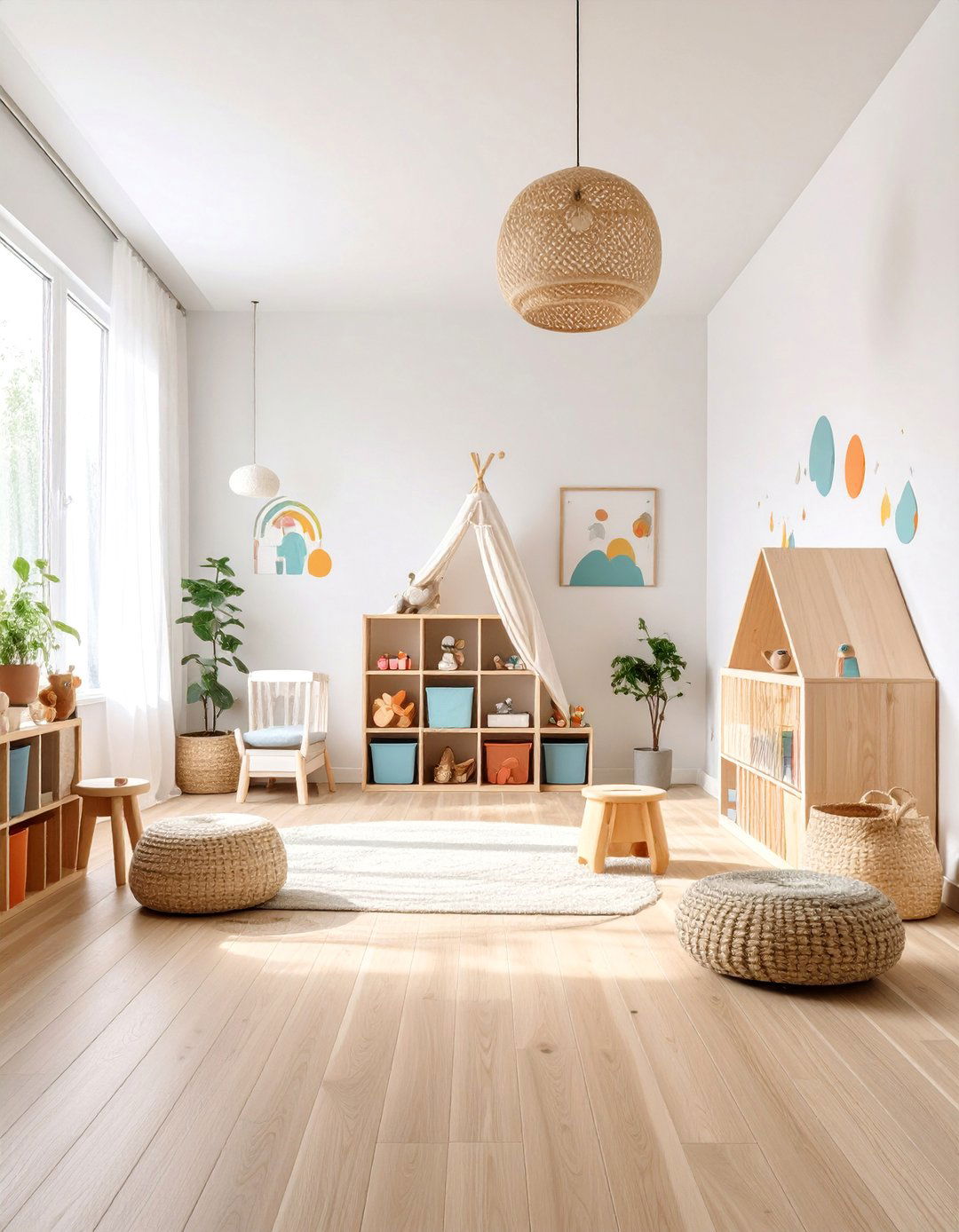 Scandinavian Kids Playroom - 30 3d interior design ideas