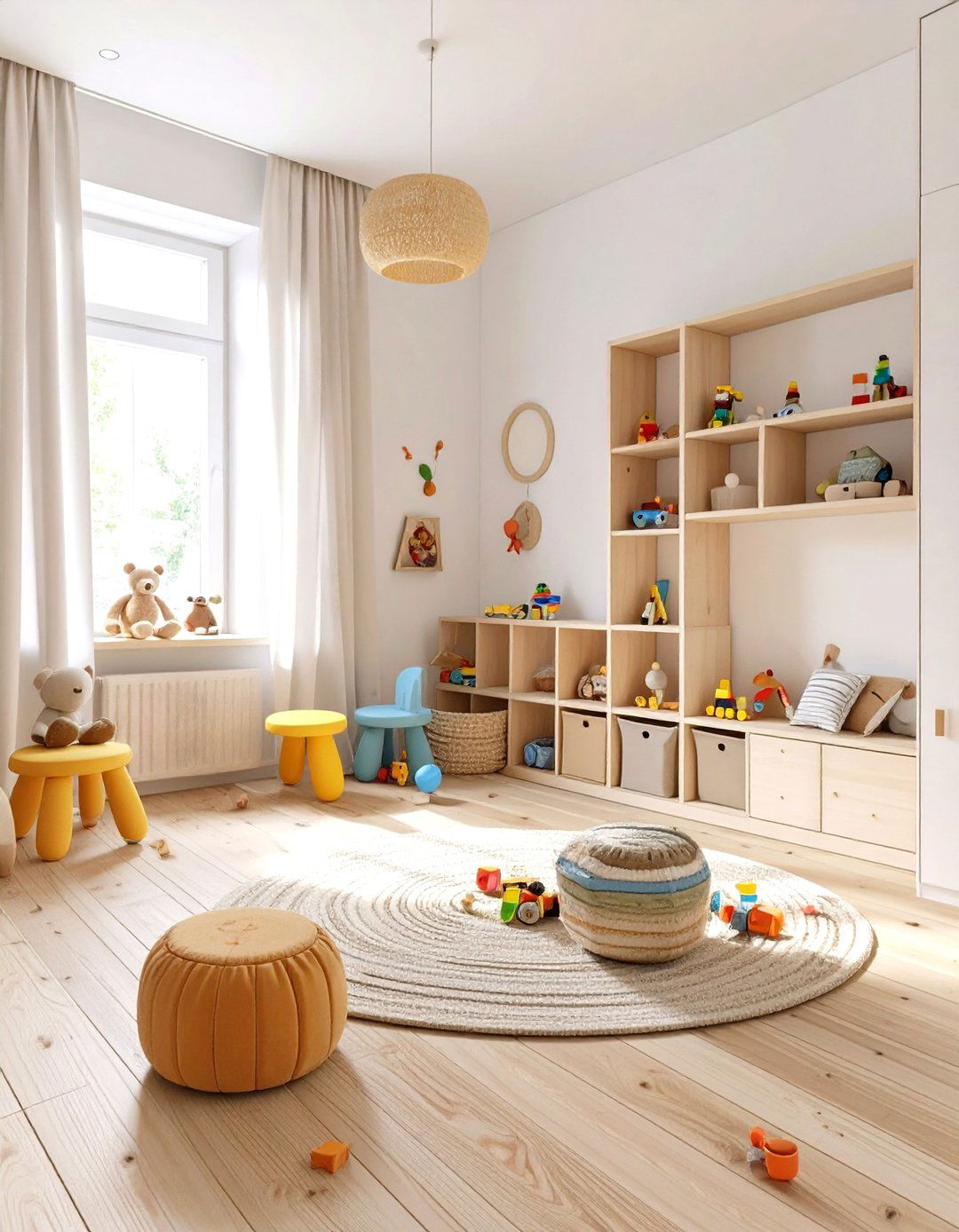 Scandinavian Kids Playroom - 30 interior design help ideas