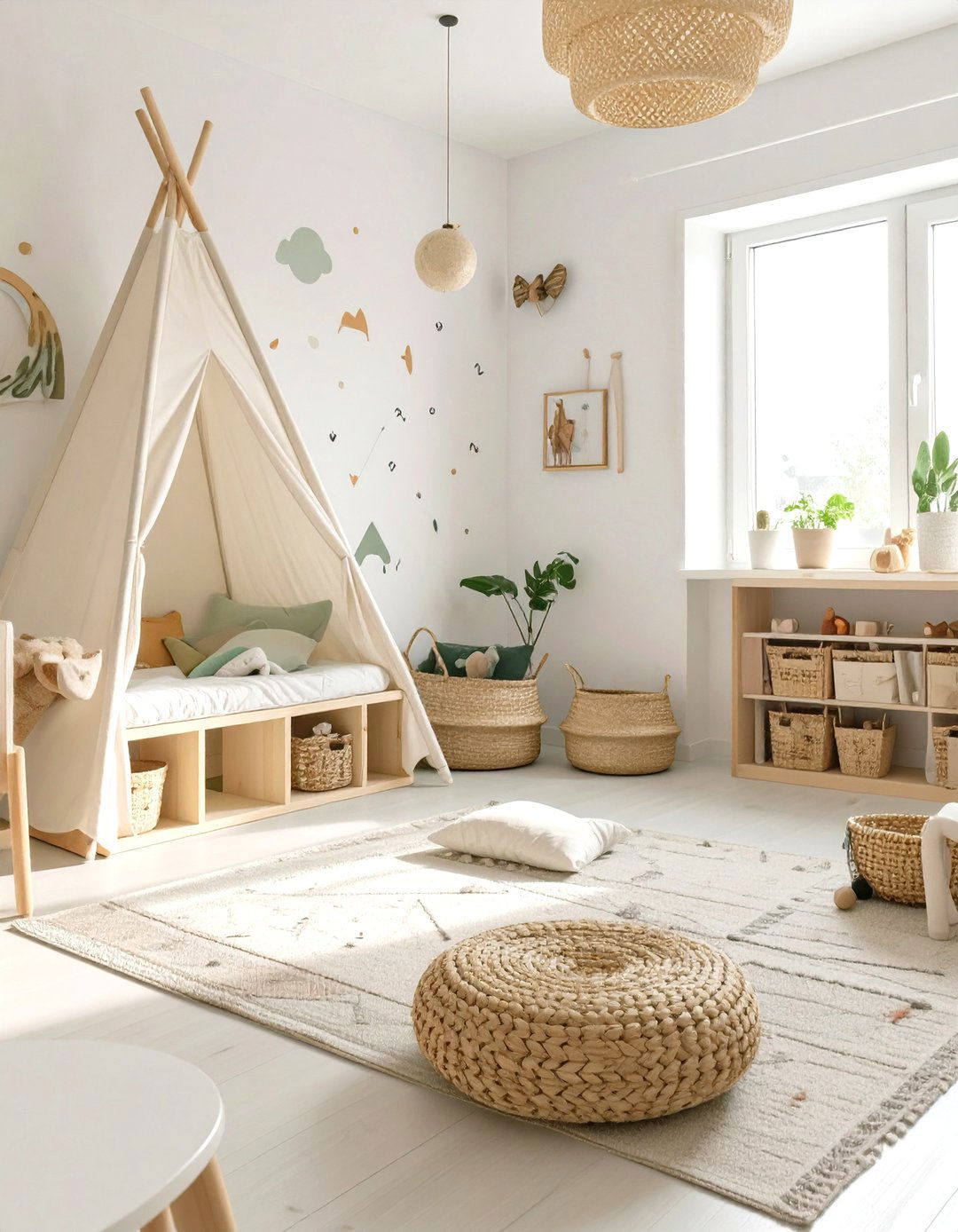 Scandinavian Kids Playroom - 30 interior design photo ideas