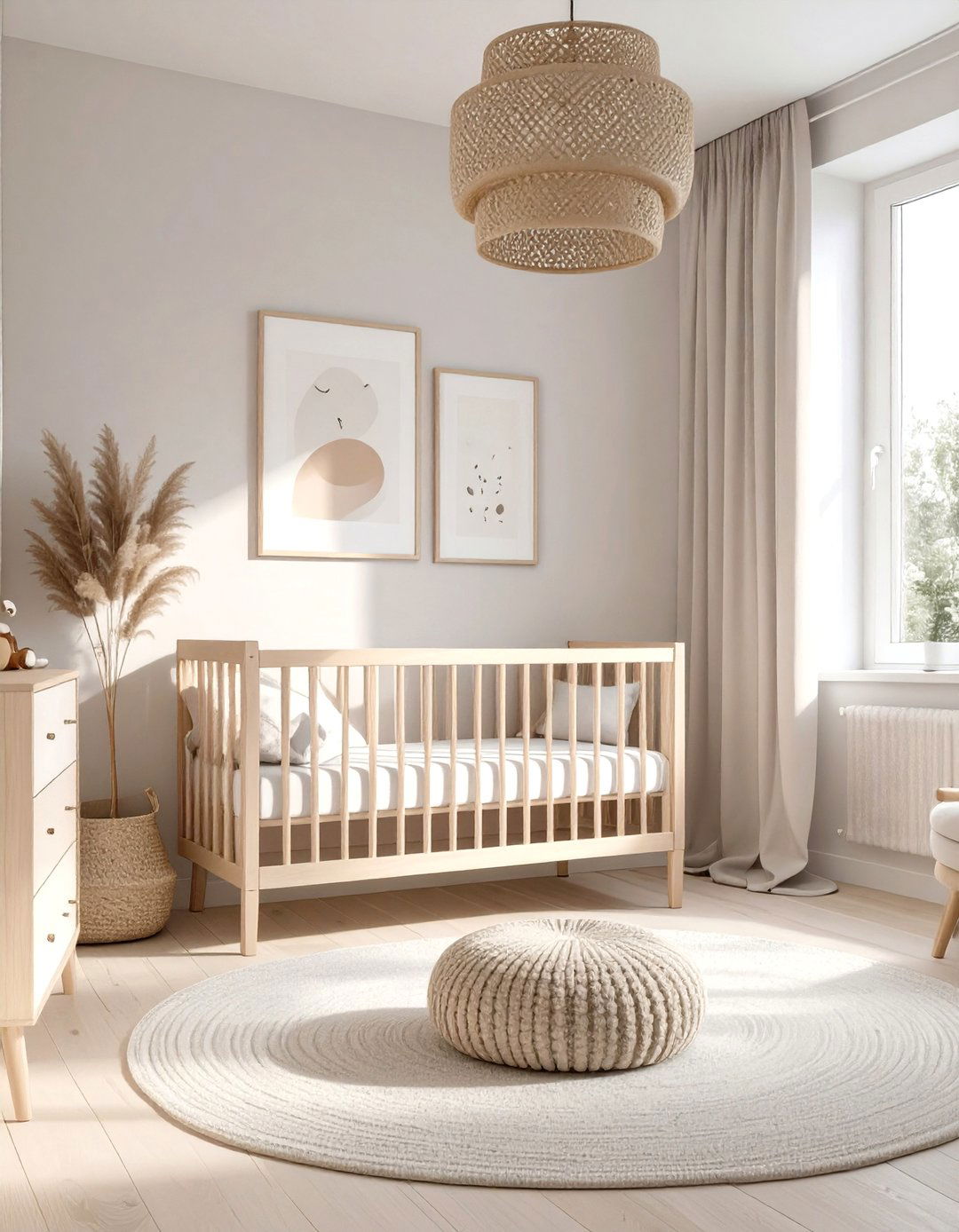 Scandinavian Minimalist Nursery - 30 homestyler -house design 3d ideas