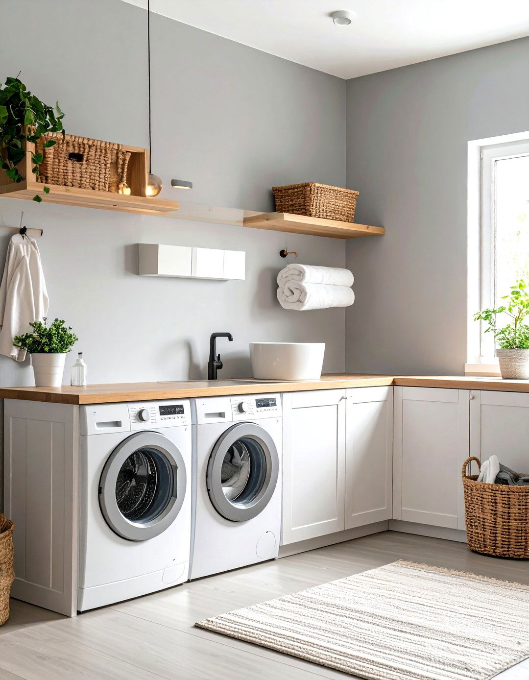 30 Laundry Room Lighting Ideas to Brighten the Space - We Love Home Blog