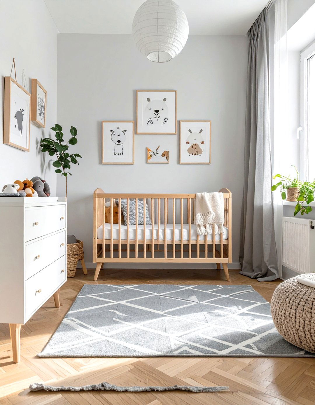 Scandinavian Nursery Simplicity - 30 interior design blog ideas