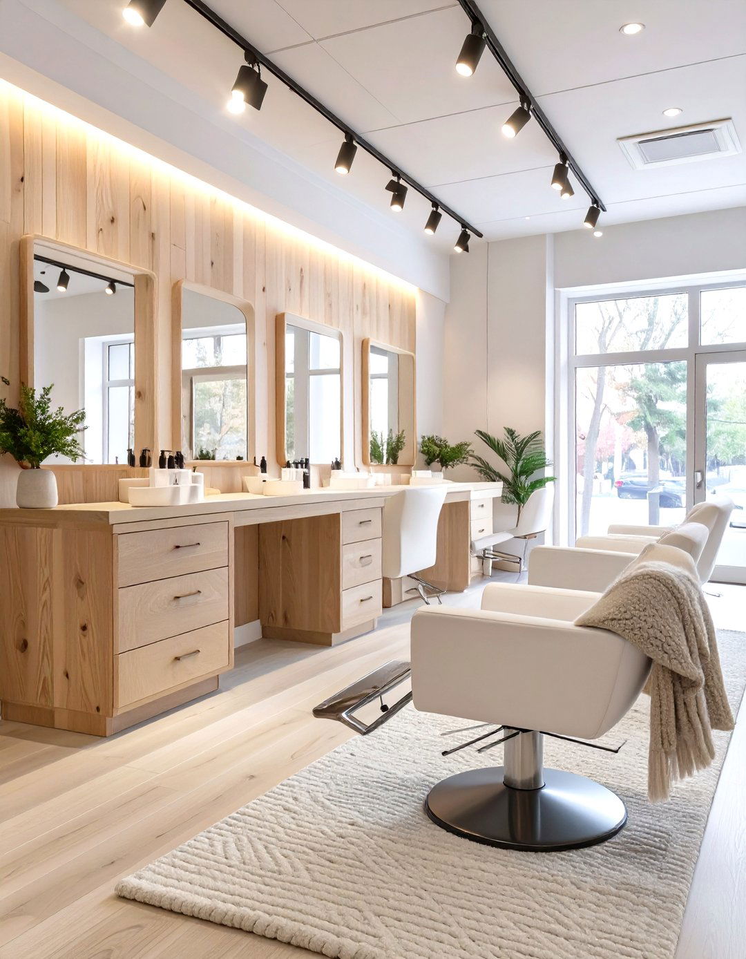 Scandinavian Salon Design - 30 salon interior design ideas