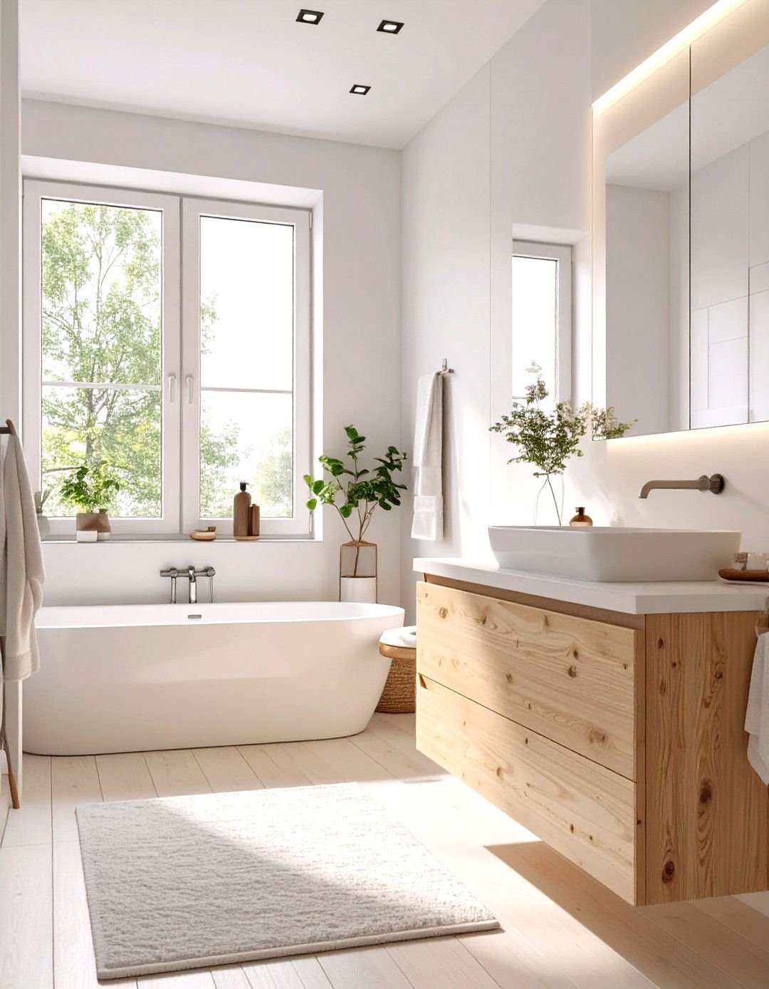 Scandinavian Simplicity Bathroom - 30 how to design a bathroom ideas