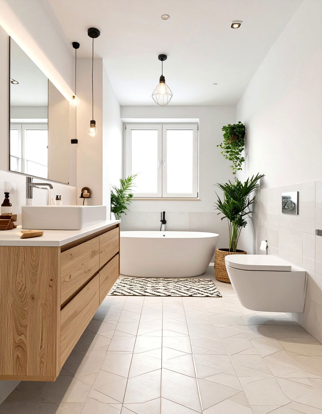 Scandinavian Simplicity Bathroom - 30 modern bathroom decor ideas
