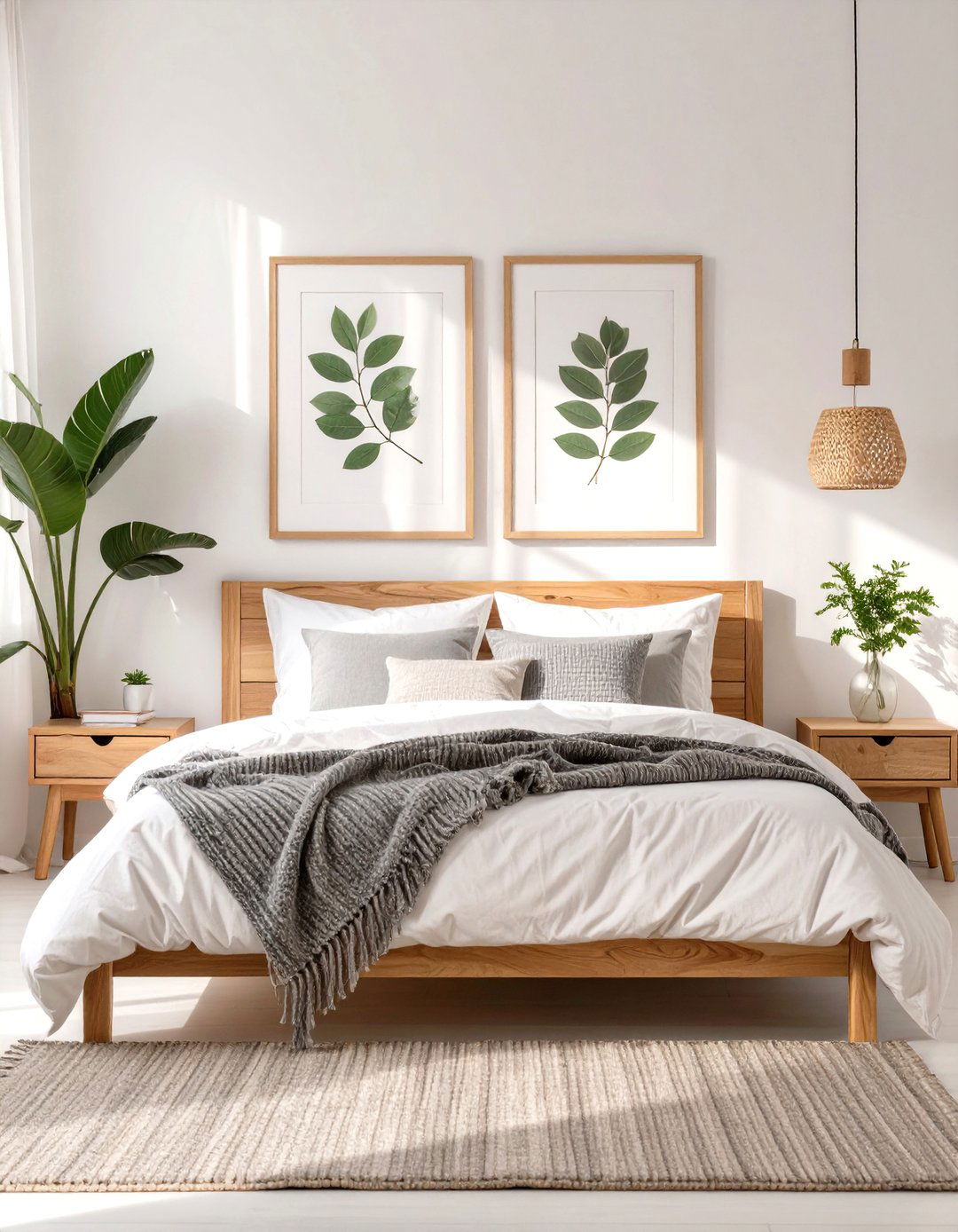 Scandinavian Simplicity Bedroom - 30 master bedroom pictures above bed ideas