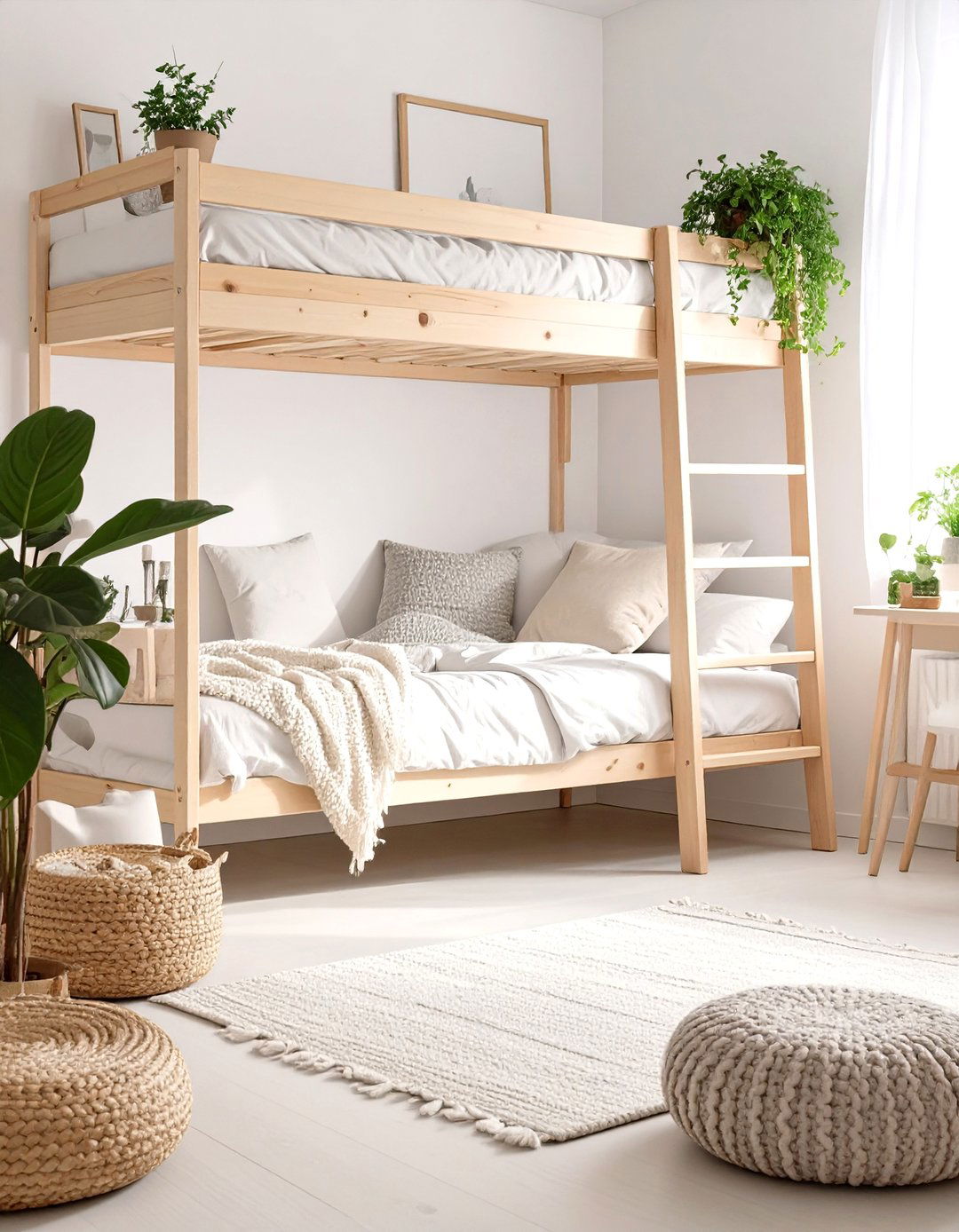 Scandinavian Simplicity Dorm Room - 30 dorm room inspiration