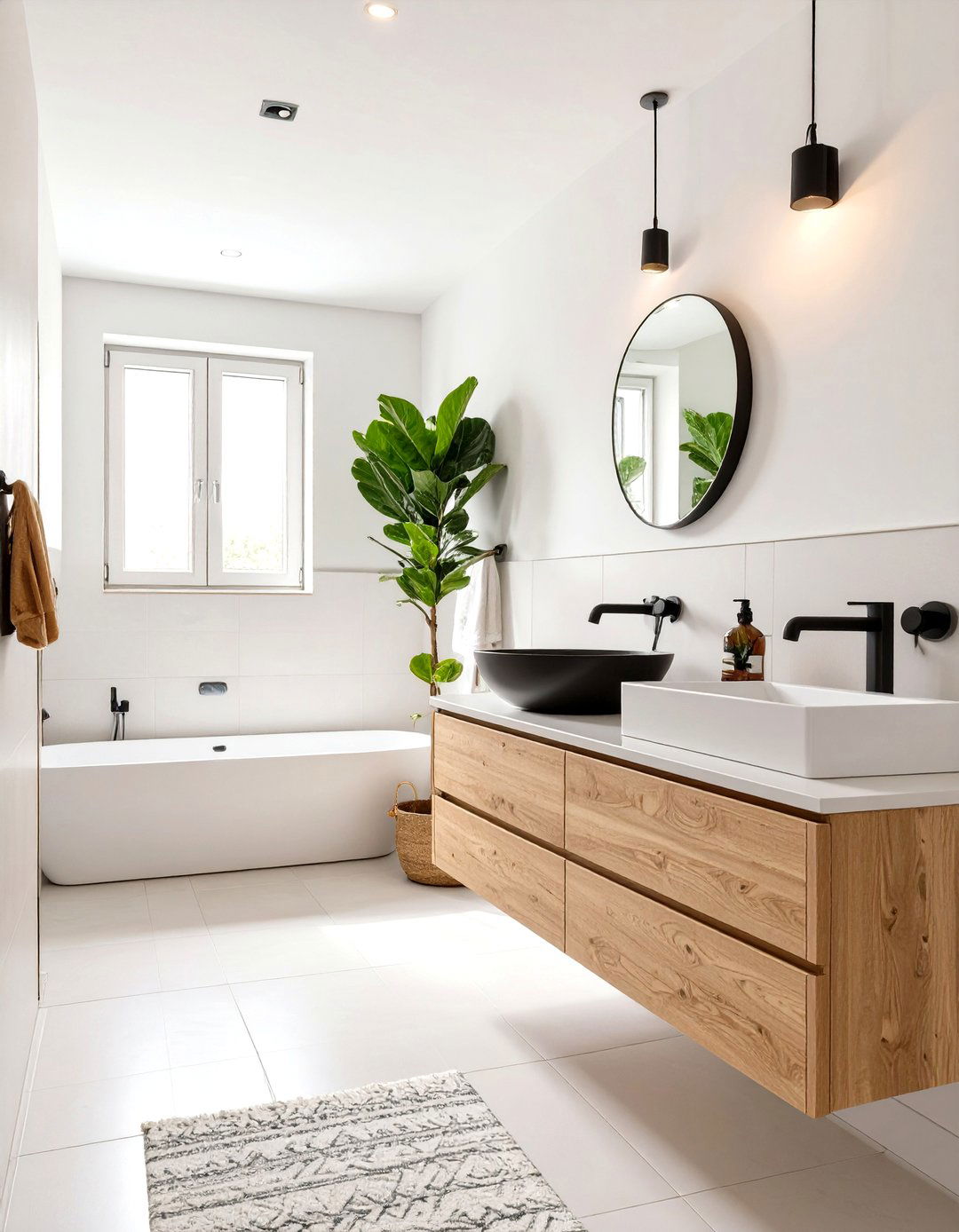 Scandinavian Simplicity Guest Bathroom - 30 guest bathroom remodel ideas