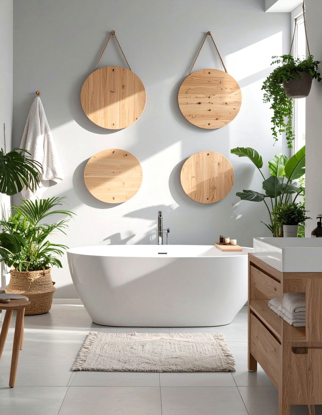 Scandinavian Simplicity Hooks - 30 bathroom towel hooks ideas