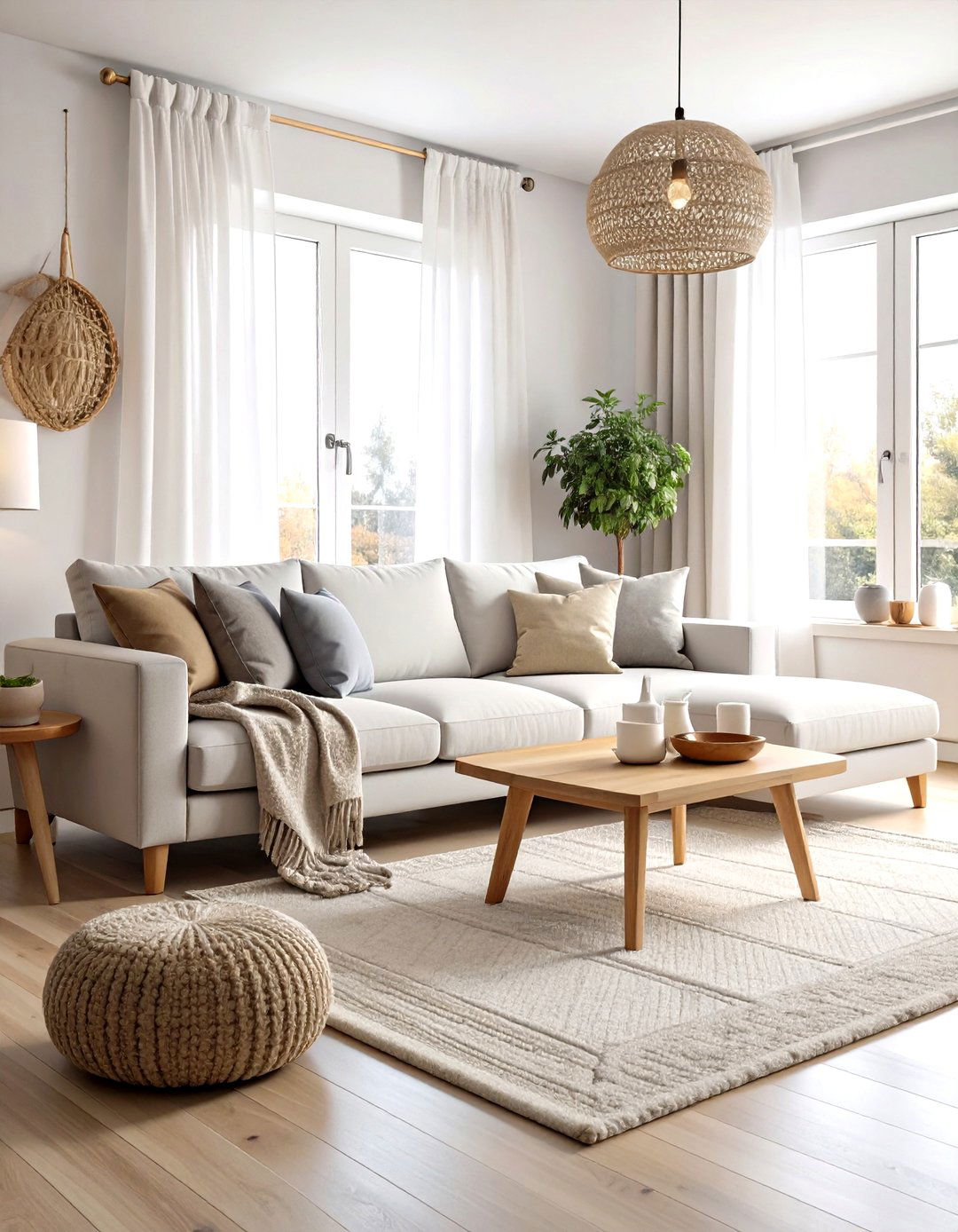 Scandinavian Simplicity Living Room - 30 home decor ideas for living room
