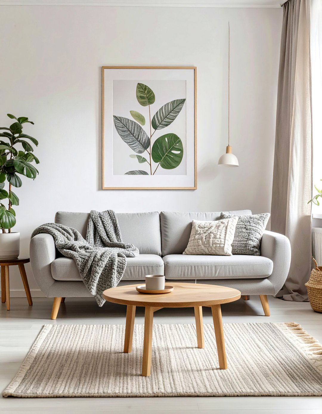 Scandinavian Simplicity in a Small Living Room - 30 apartment small living room ideas