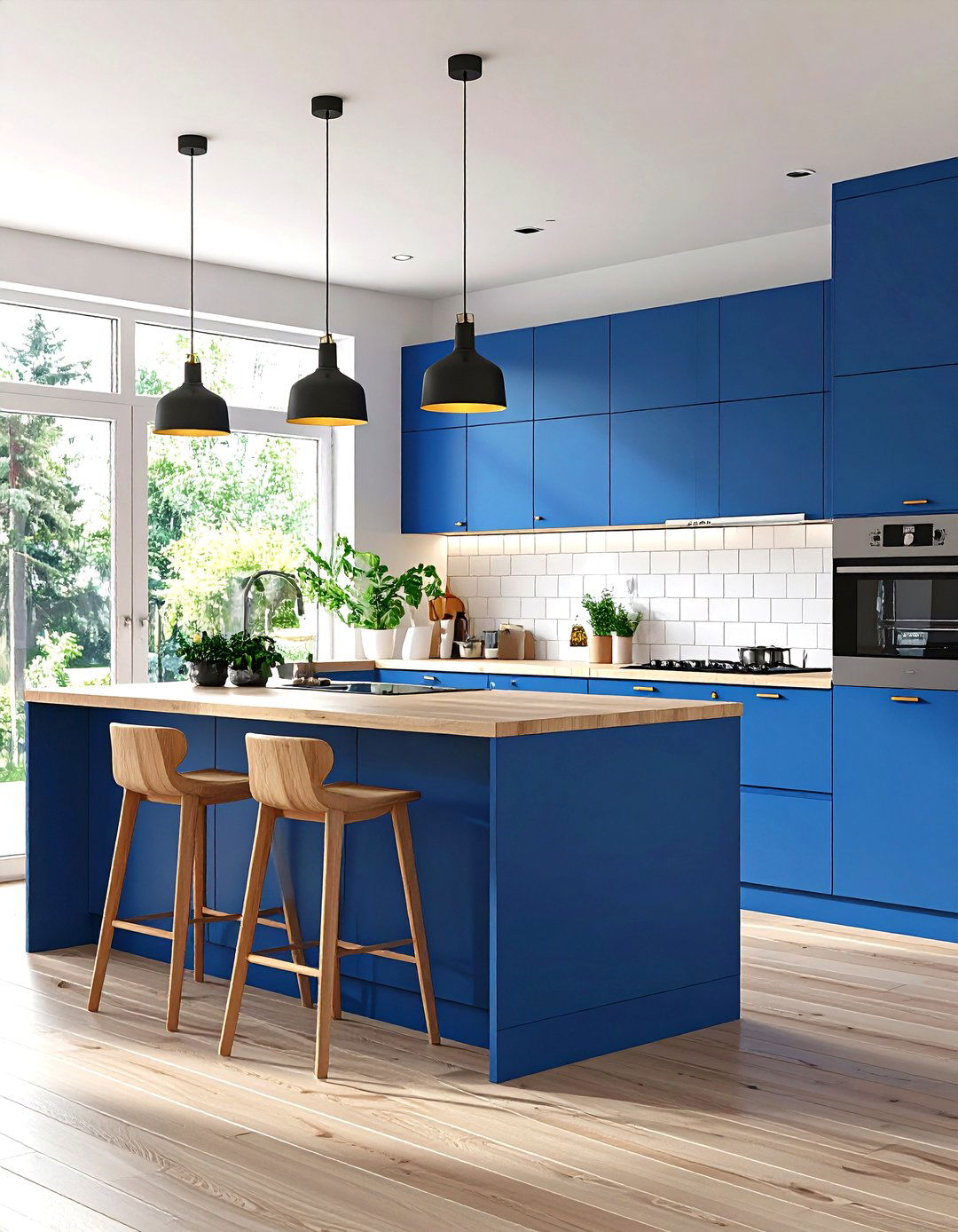 Scandinavian Simplicity with Natural Wood - 30 kitchen cabinet ideas 2025