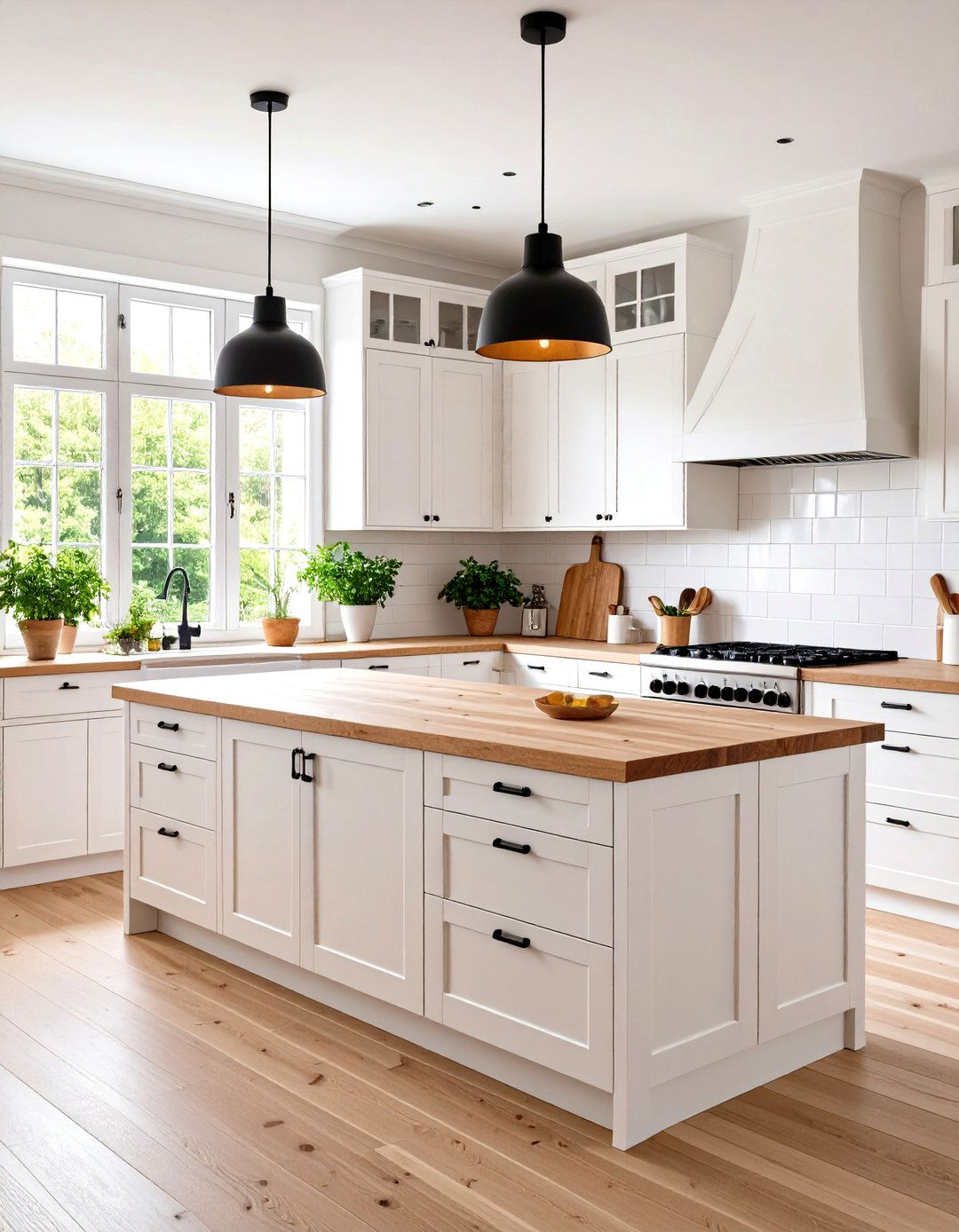 Scandinavian White and Wood Kitchens - 30 kitchen colors ideas