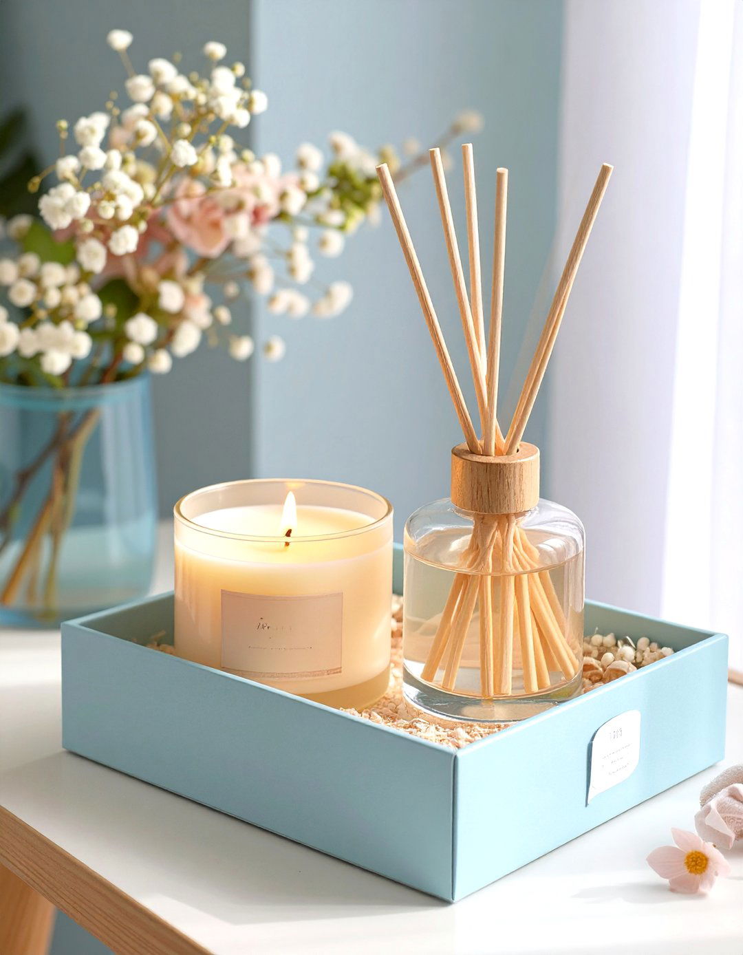 Scented Candle and Diffuser Collections - 30 gift ideas for baby shower games