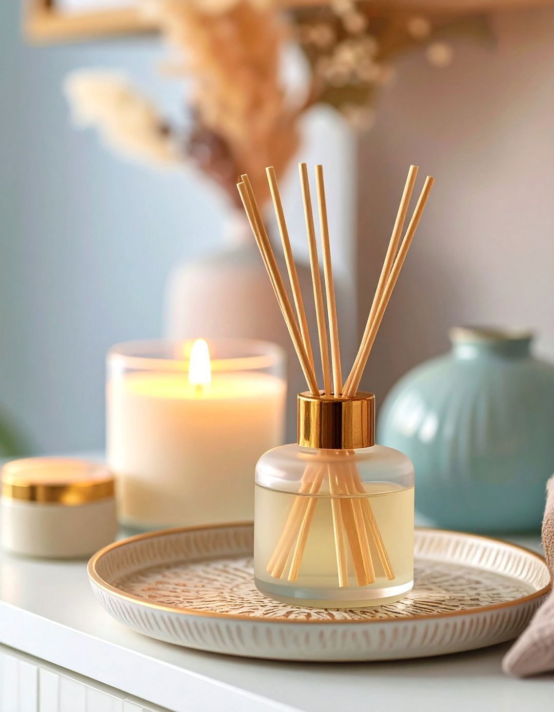 Scented Candle and Diffuser Sets - 30 baby shower prize ideas